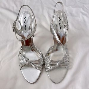 Nina high heel sandals, 4 inch heels